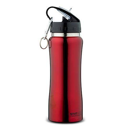 Θερμός μπουκάλι ανοξείδωτο κόκκινο με διπλό τοίχωμα και γάντζο Acer 350ml THERMOS3