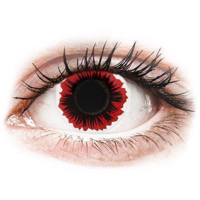 ColourVUE Crazy Lens - Blaze - Μη διοπτρικοί Ετήσιοι φακοί επαφής (2 φακοί)