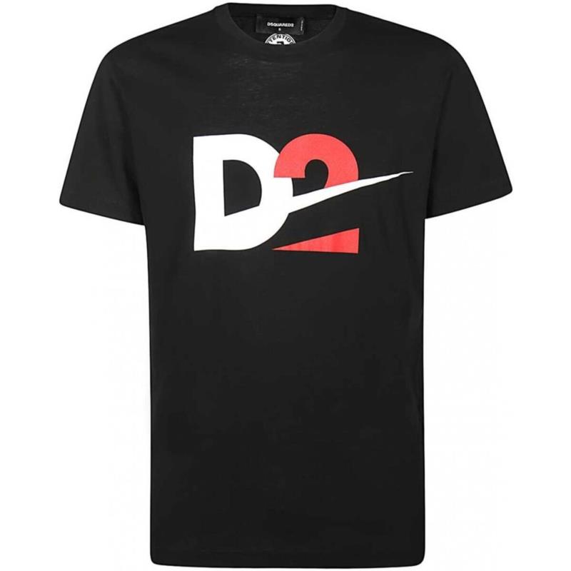 T-shirt με κοντά μανίκια Dsquared S74GD0728