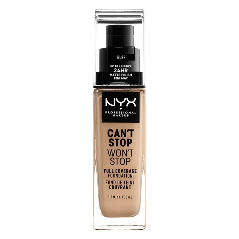 NYX PROFESSIONAL MAKEUP CAN'T STOP WON'T STOP FULL COVERAGE FOUNDATION | 30ml Buff