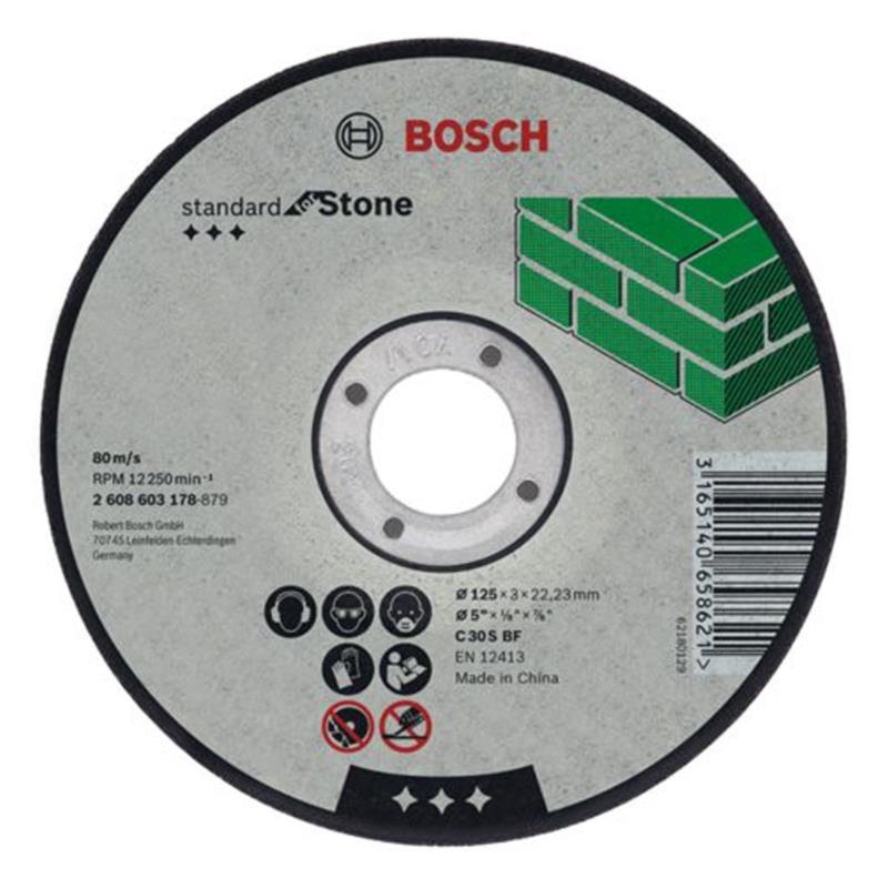 Δίσκος Κοπής Πέτρας Επίπεδος BOSCH STANDARD FOR STONE 230x3mm