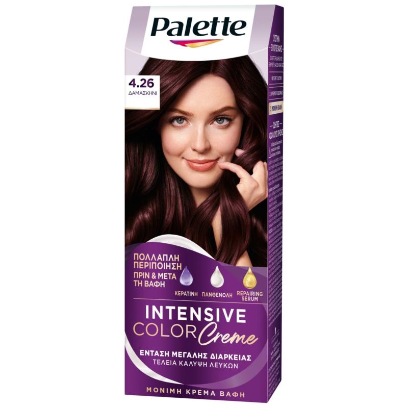 Βαφή Μαλλιών Intensive Color Cream No4.26 Δαμασκηνί Palette (50 ml)