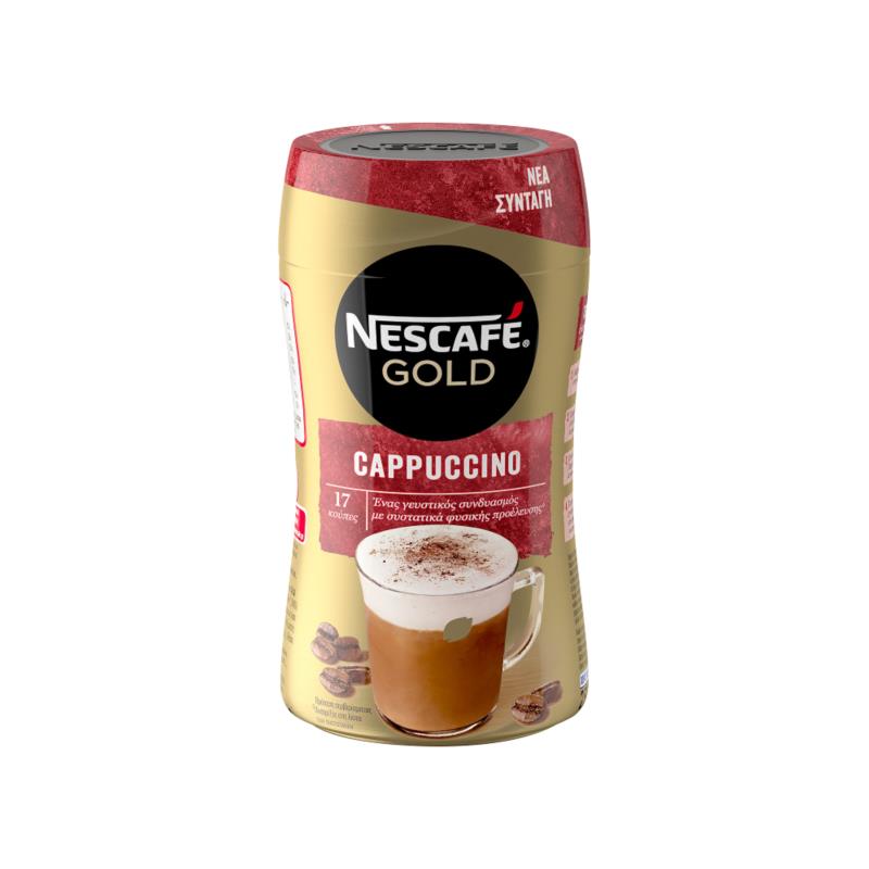 Στιγμιαίος Καφές Cappuccino σε Βάζο Nescafe Gold (250g)