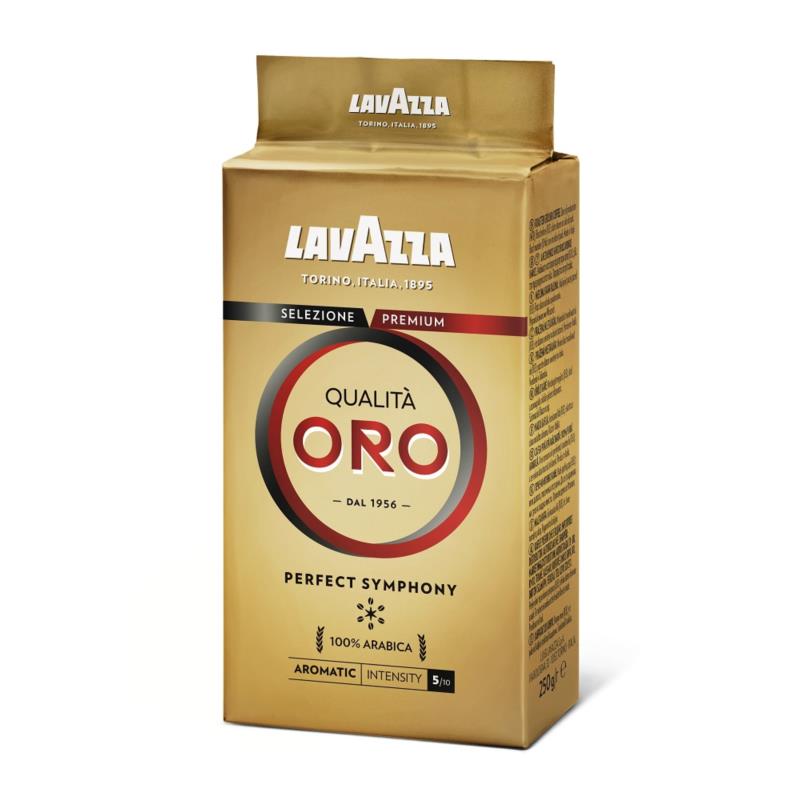 Καφές Espresso Oro σε χάρτινη συσκευασία Lavazza (250 g)