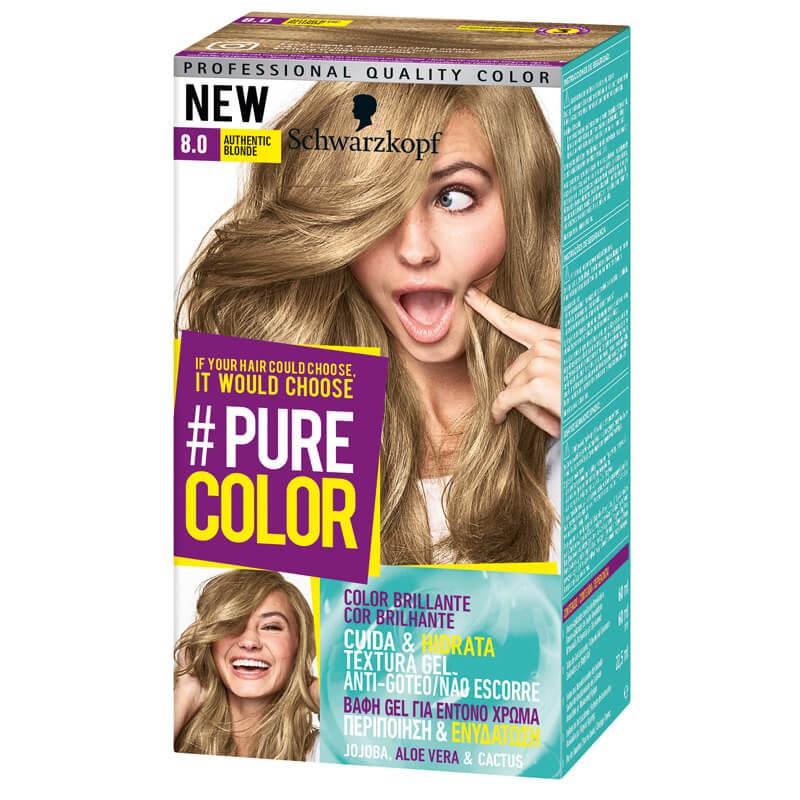 Βαφή Μαλλιών 8.0 Authentic Blonde Pure Color