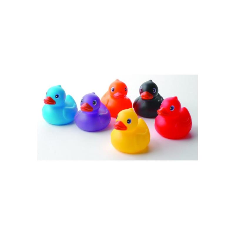 Σετ Παπάκια Μπάνιου 6 τεμάχια από Μαλακό Πλαστικό σε Διάφορα Χρώματα για παιδιά - Eddy Toys