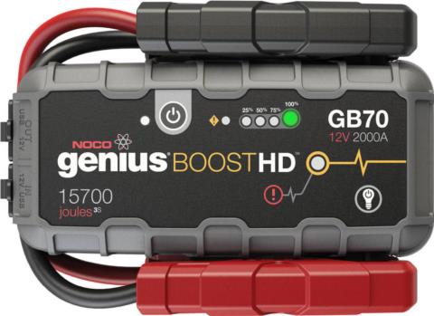 Εκκινητής λιθίου NOCO Genius Boost HD GB70 HD UltraSafe 2000A
