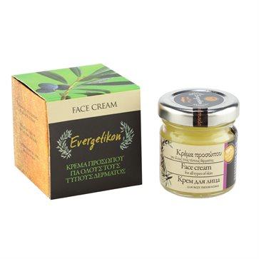 Κρέμα προσώπου με ελαιόλαδο & μελισσοκέρι Evergetikon 40ml