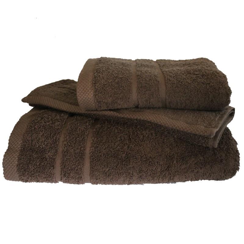 Πετσέτα Προσώπου 50x95εκ. 600gr/m2 Dora Brown 24home (Ύφασμα: Βαμβάκι 100%, Χρώμα: Καφέ) - 24home.gr - 24-dora-brown-tmx-2