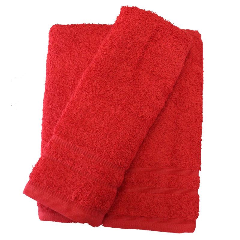 Πετσέτα Προσώπου 50x90εκ. 500gr/m2 Sena Red 24home (Ύφασμα: Βαμβακοσατέν, Χρώμα: Κόκκινο) - 24home.gr - 24-sena-red-tmx-2