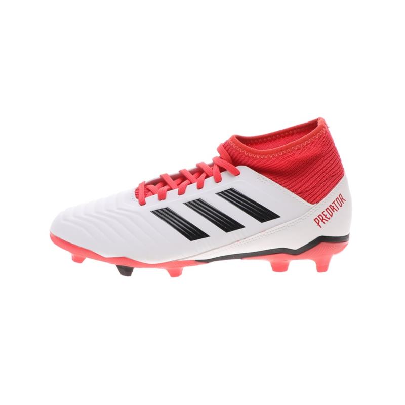 adidas Performance - Παιδικά παπούτσια ποδοσφαίρου adidas PREDATOR 18.3 FG λευκά