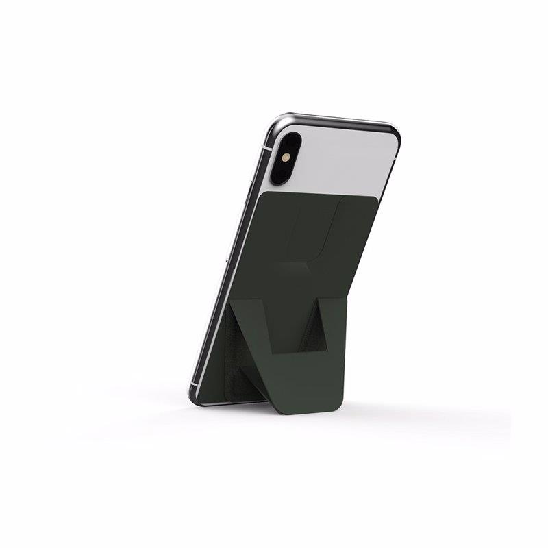 AlloCacoc FoldStand for Phone with Cardholder. Black
