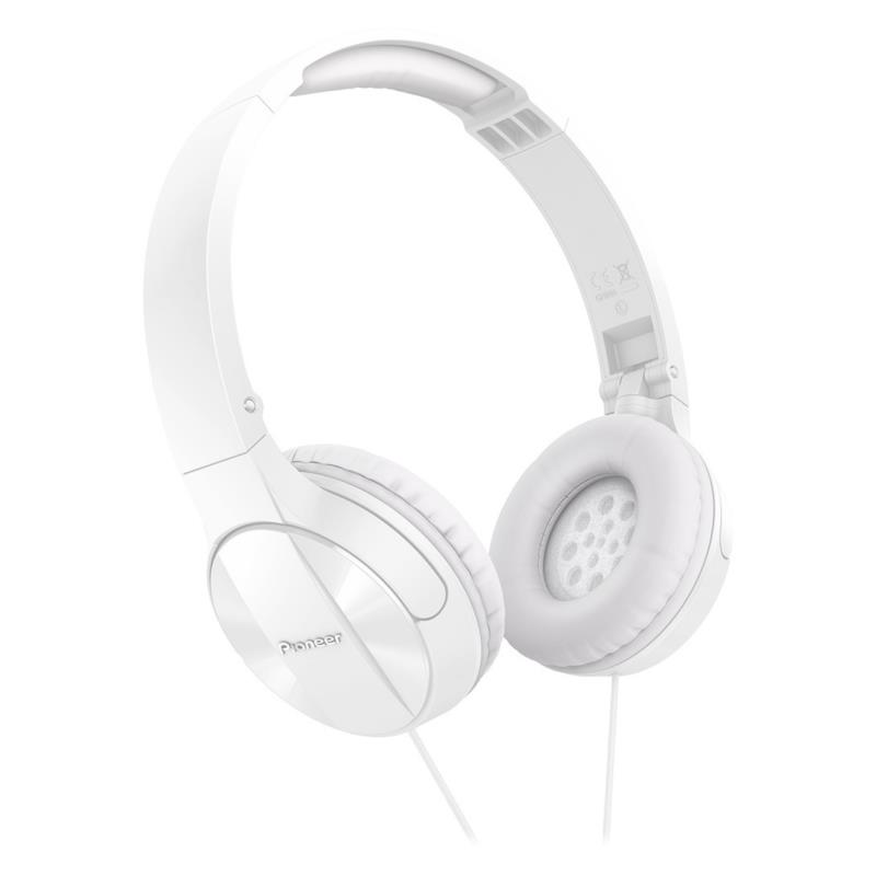 Pioneer SE-MJ503 Dynamic Headphones. White