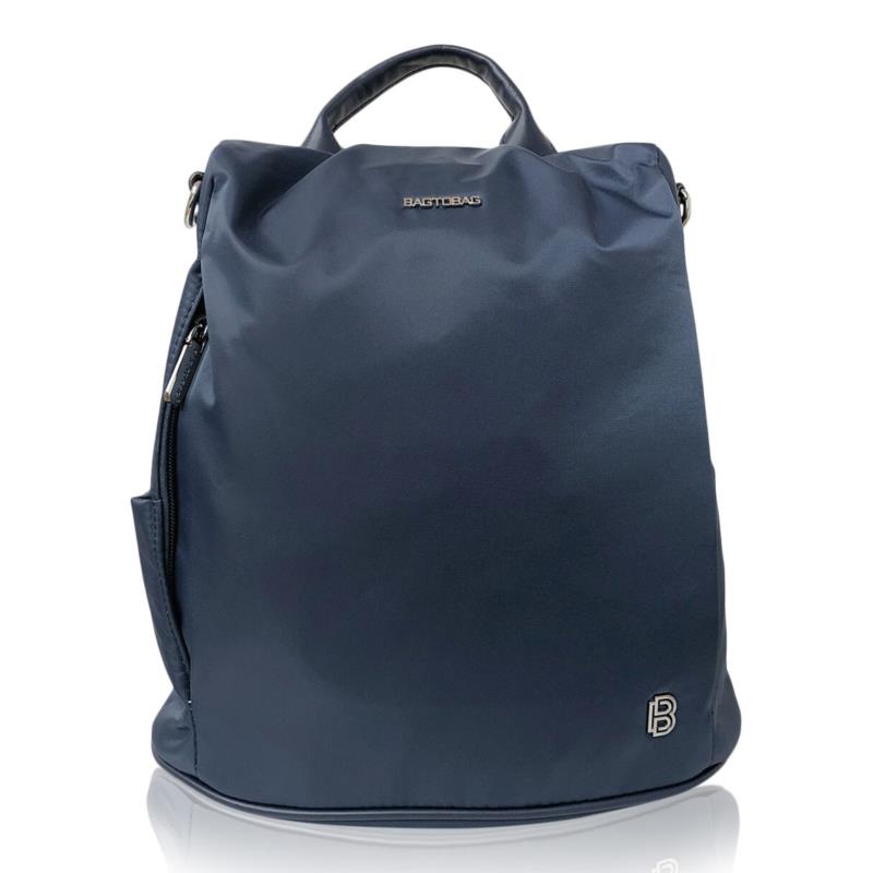 Μπλε Ανορακ Backpack με Λογότυπο