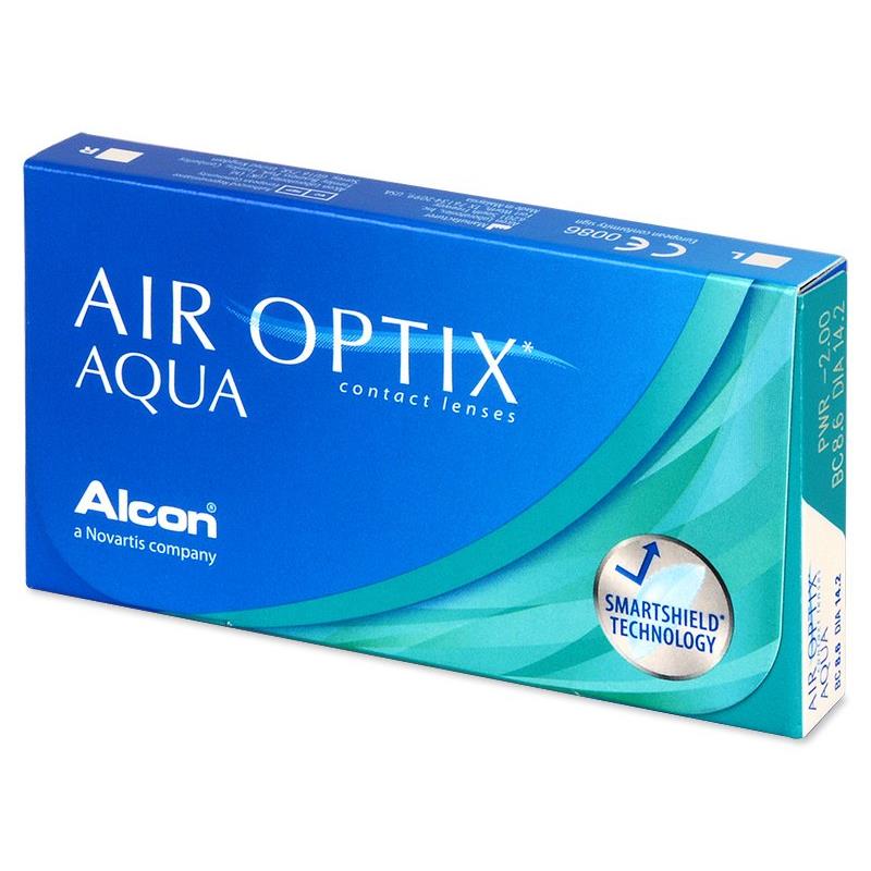 Air Optix Aqua Μηνιαίοι (6 Φακοί)