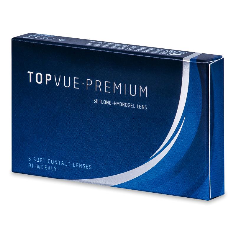 Topvue Premium Δεκαπενθήμεροι διοπτρικοί φακοί επαφής (6 φακοί)