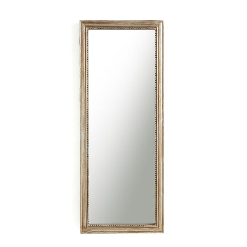 Ορθογώνιος καθρέφτης από μασίφ ξύλο μάνγκο Υ140 εκ. Π55xΥ140cm