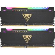 RAM PATRIOT PVSR464G360C0K VIPER STEEL RGB BLACK SERIES 64GB (2X32GB) 3600MHZ DUAL KIT