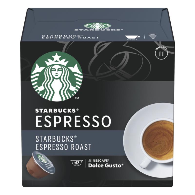 Κάψουλες Espresso Roast για Μηχανή Nescafe Dolce Gusto Starbucks (12 τεμ)