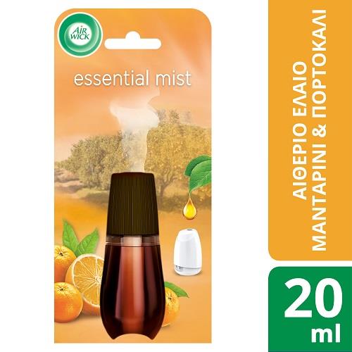 Ανταλλακτικό Essential Mist με άρωμα Μανταρίνι & Πορτοκάλι Airwick (20ml)