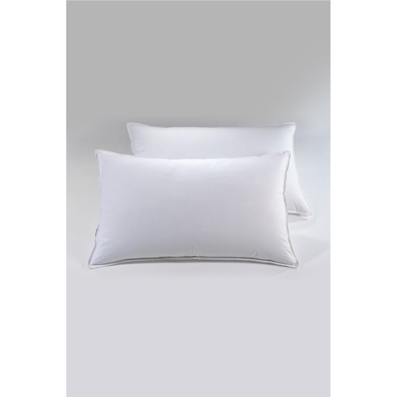 DOWN TOWN Home μαξιλάρι ύπνου πουπουλένιο "Softdream" 50 x 80 cm - 19-0054 - Άσπρο