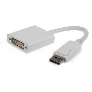 CABLEXPERT A-DPM-DVIF-002-W DISPLAYPORT TO DVI ADAPTER CABLE WHITE
