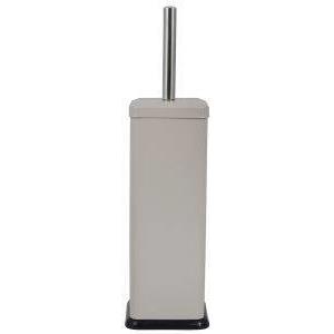 Πιγκάλ Τουαλέτας Ανοξείδωτο Taupe Estia 10x38εκ. 02-6211 (Υλικό: Ανοξείδωτο) - estia - 02-6211