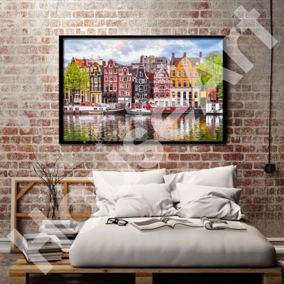 Άμστερνταμ Φύση Πίνακες σε καμβά 39 x 60 cm