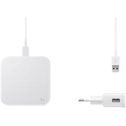 SAMSUNG GALAXY S21 WIRELESS QI FAST CHARGER PAD WITH TRAVEL CHARGER EP-P1300TW WHITE