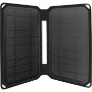 4SMARTS FOLDABLE SOLAR PANEL 10W WITH USB-A CONNECTOR BLACK