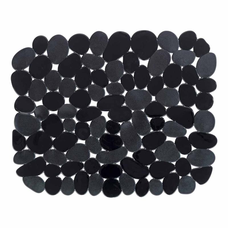 Χαλάκι Νεροχύτη (31x26) Wenko Stone Black 54696100