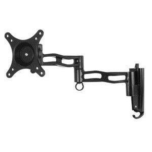 ARCTIC W1B EXTENDABLE WALL-MOUNT MONITOR ARM WITH QUICK-FIX SYSTEM BLACK
