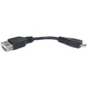 QOLTEC 50522 USB 2.0 ADAPTER AF/ MICRO USB BM 10CM