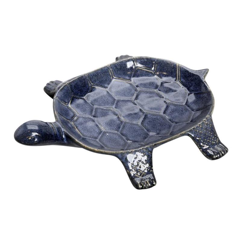 Διακοσμητικό Πιάτο Χελώνα ESPIEL 24x27,5x5,8εκ. VAT126 (Χρώμα: Μπλε) - ESPIEL - VAT126