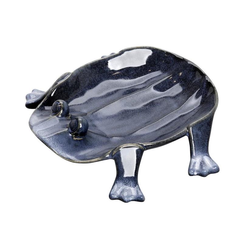 Διακοσμητικό Πιάτο Βάτραχος ESPIEL 27,7x26,6x6εκ. VAT129 (Χρώμα: Μπλε) - ESPIEL - VAT129