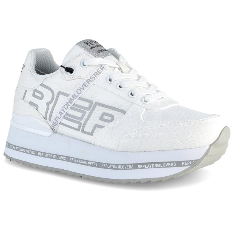 Λευκό sneaker REPLAY BISHOP