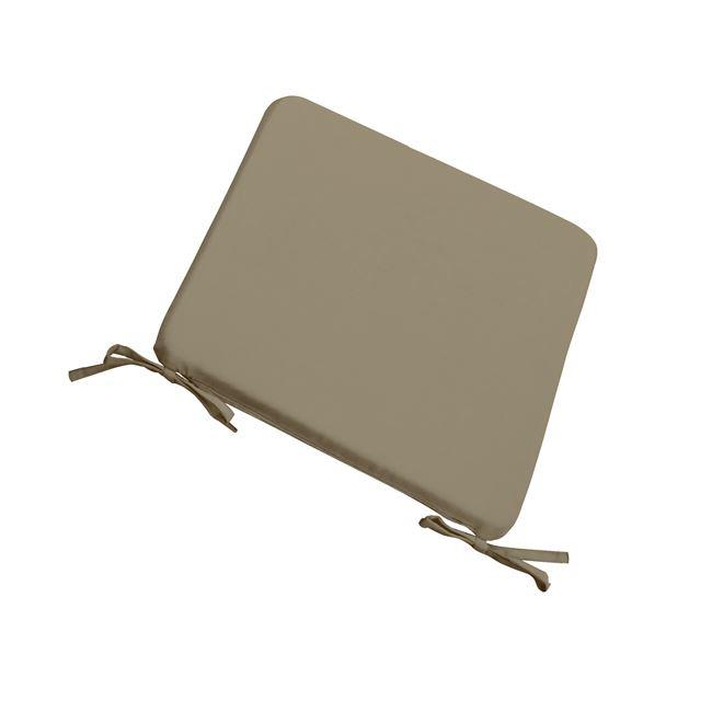 Μαξιλάρι καθίσματος "STOOL" υφασμάτινο σε χρώμα cappuccino 39x39x3