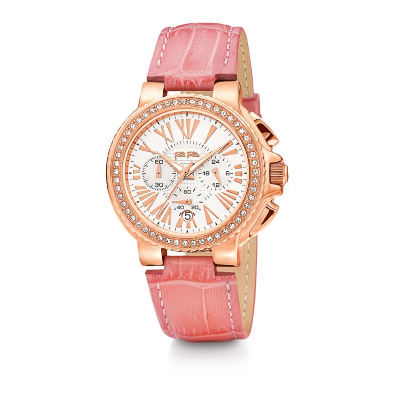 FOLLI FOLLIE - Γυναικείο ρολόι FOLLI FOLLIE WATCHALICIOUS ροζ