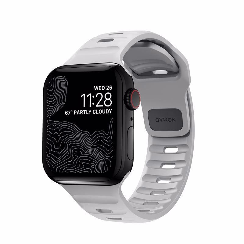 Nomad Sport Strap for Apple Watch (38/40mm). Grey