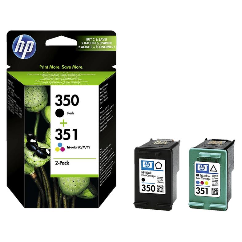 HP Μελάνι 350 Black & 351 Color Combo Pack SD412EE