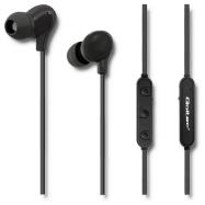QOLTEC 50821 IN-EAR HEADPHONES WIRELESS BT WITH MICROPHONE BLACK