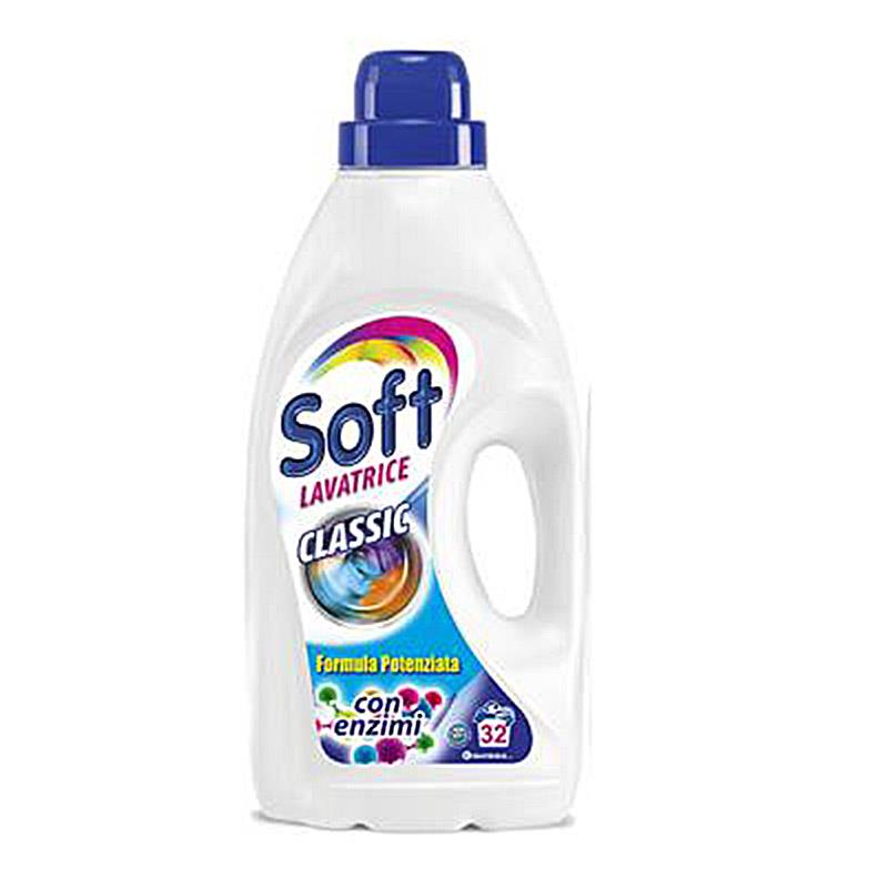 Υγρο Απορρυπαντικό Πλυντηρίου Soft Classic 2,5Lt 32Μεζ