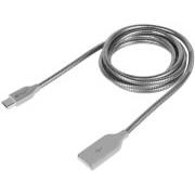 EXTREME MEDIA NKA-1205 MICRO USB CHARGE/SYNCE USB CABLE METAL 1M