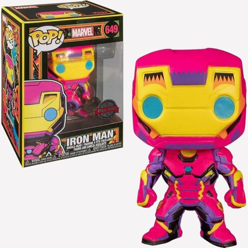 Funko Pop! Marvel: Black Light - Iron Man (9000079202_2074)