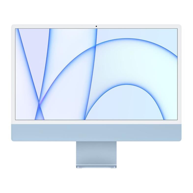 APPLE iMac 2021 24" Retina 4.5K M1 8-Core / 8GB / 512GB SSD / 8-Core GPU / 4 Port / Blue - MGPJ3GR/A