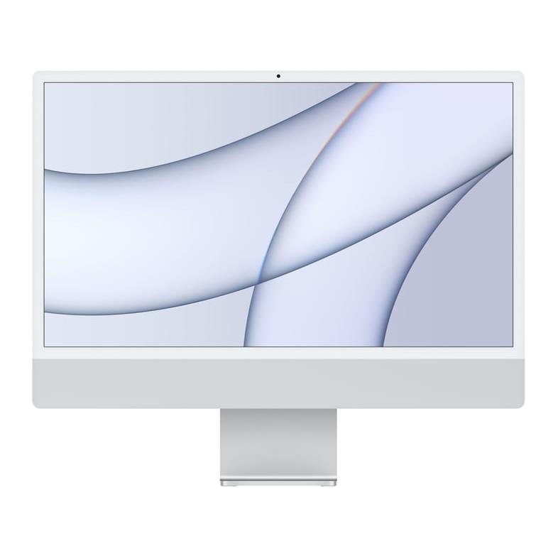 APPLE iMac 2021 24" Retina 4.5K M1 8-Core / 8GB / 256GB SSD / 7-Core GPU / 2 Port / Silver - MGTF3GR/A