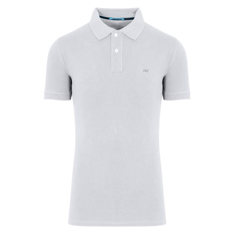 Prince Oliver Essential Polo Λευκό 100% Cotton (Regular Fit) NEW COLLECTION