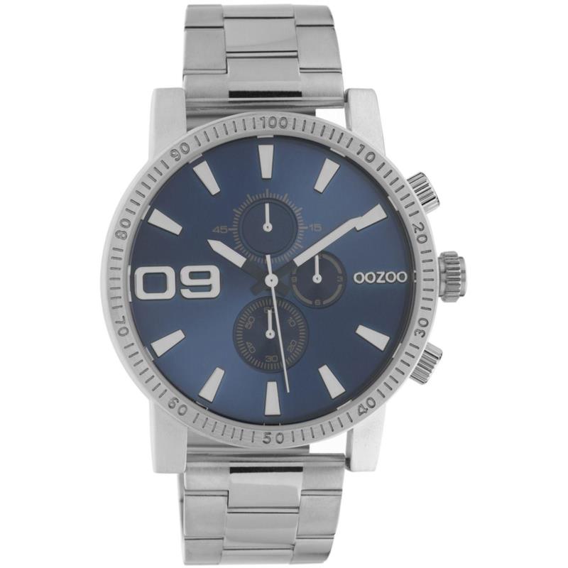 OOZOO Timepieces - C10705, Silver case with Stainless Steel Bracelet
