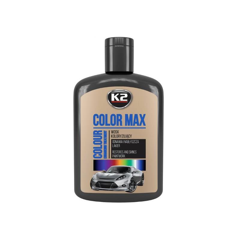 Υγρό κερί K2 Color Max μαύρο 200ml