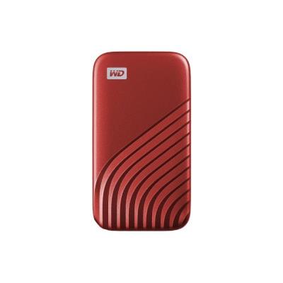 Εξωτερικός σκληρός δίσκος 2.5" WD My Passport SSD 500GΒ USB 3.2 Κόκκινο - WDBAGF5000ARD-WESN